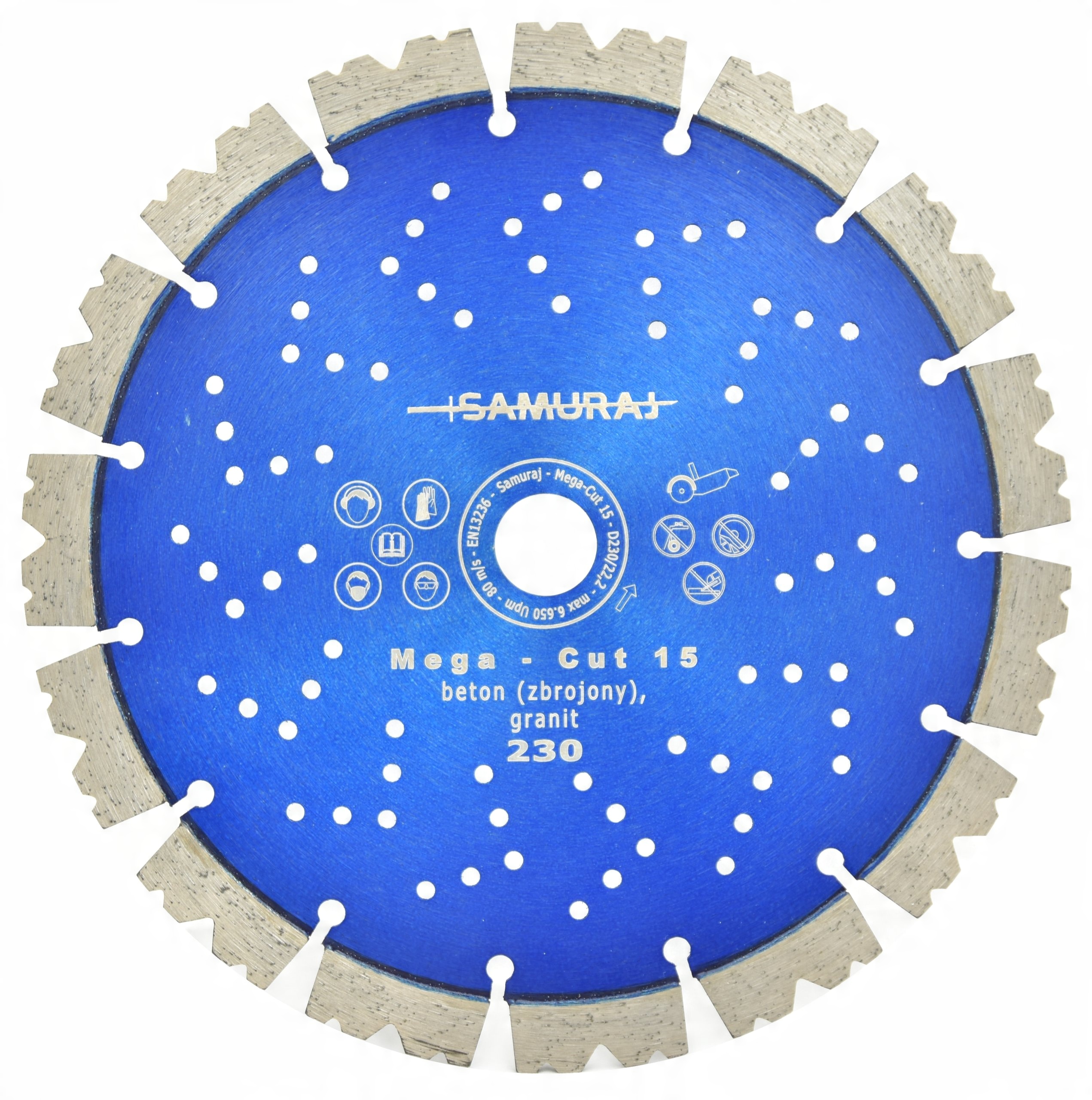 

Tarcza diamentowa Samuraj Mega-cut (6526033)