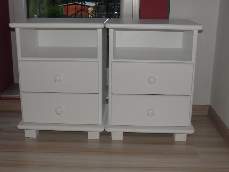 NAKASTLIK SZAFKA NOCNA LITE DREWNO SOSNA BIAŁA Marka Produkt Polski