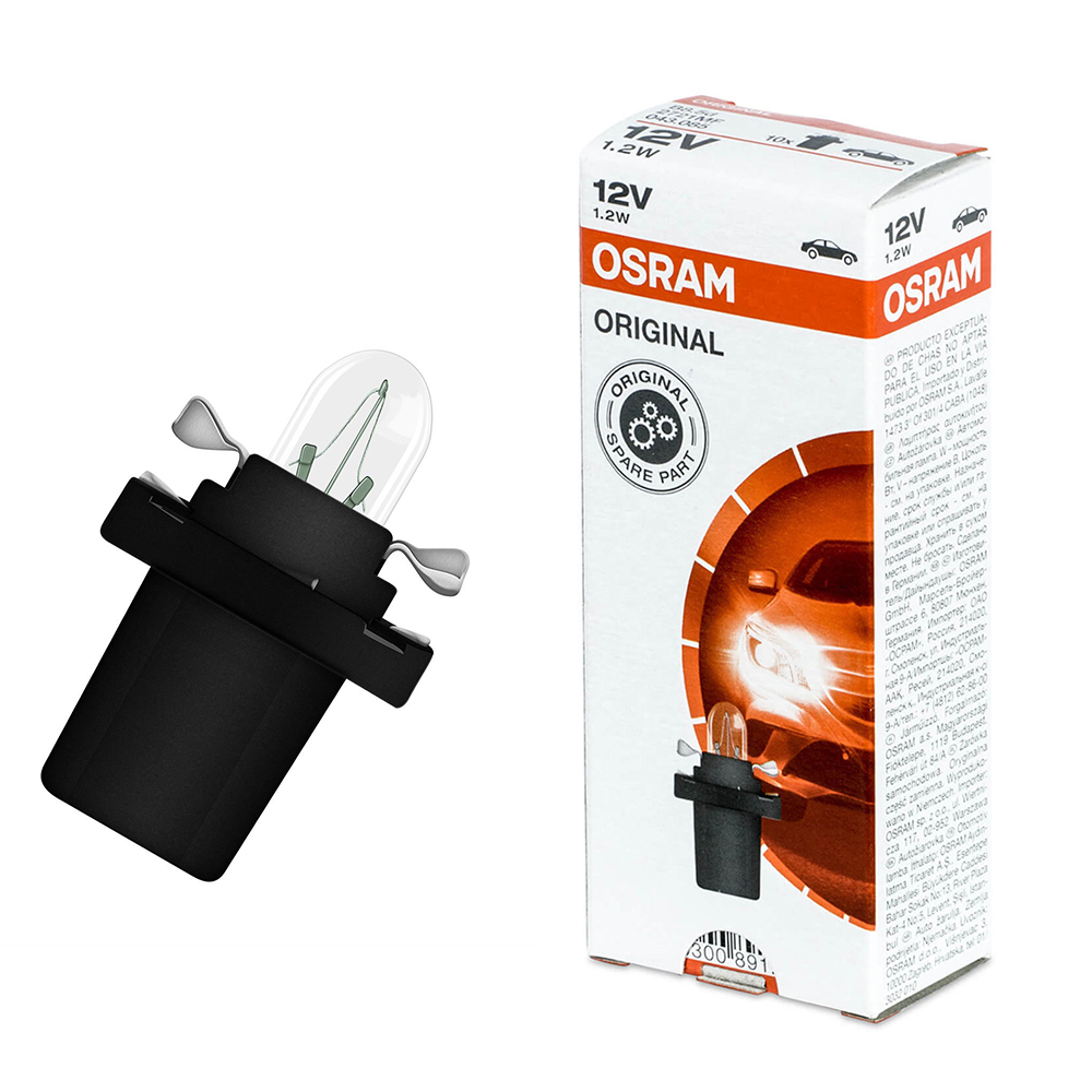 

Osram Zarowka 1,2W 12V B8,5D Z Oprawka 1 szt.