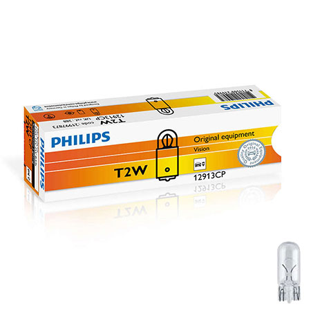 

Philips Żarówki T2W Vision +30% więcej światła