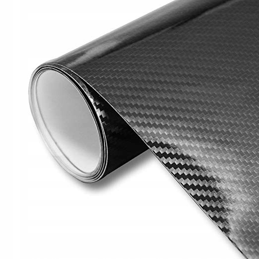 

Folia Okleina Carbon Karbon 4D Połysk Czarna 152cm
