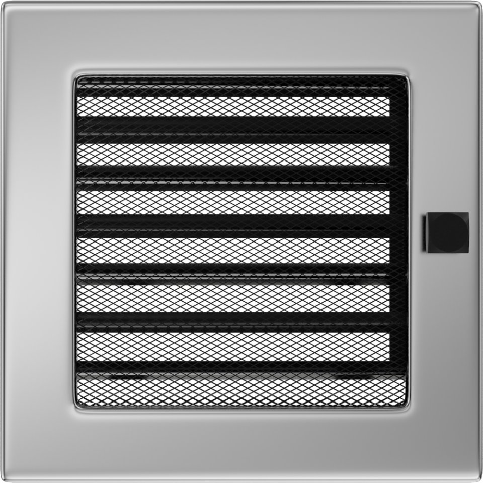 Krbová Mřížka 22x22 Žaluzie Niklovaná Ventilační