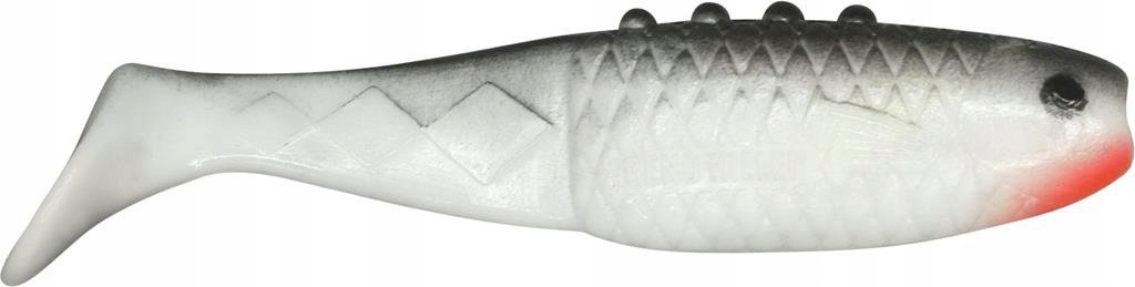 RIPPER DRAGON RENO KILLER 7,5cm WHITE/BLACK RED 1szt.