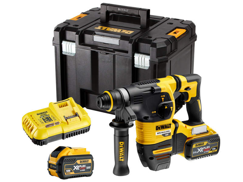 

Młotowiertarka 54V 2aku x9Ah 3,5j DeWALT DCH333X2