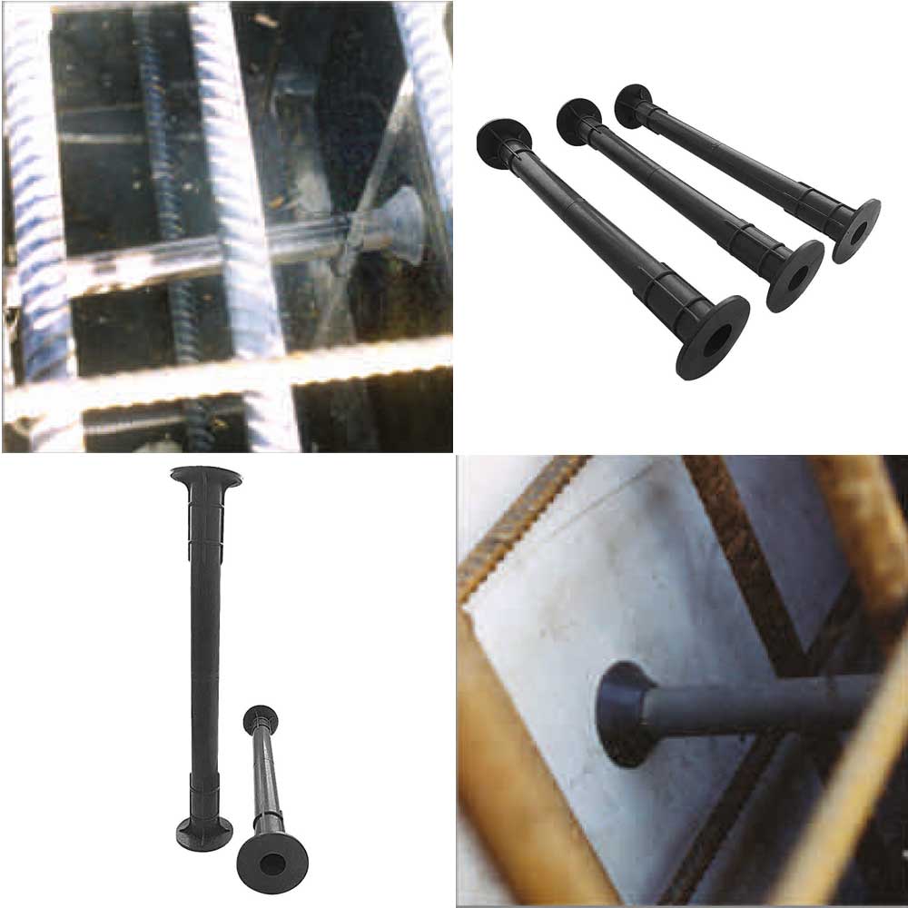 Rurka dystansowa szalunkowa rura ściągi 24 cm -100 szt. + korek 200 szt. Kod producenta 5908275918455