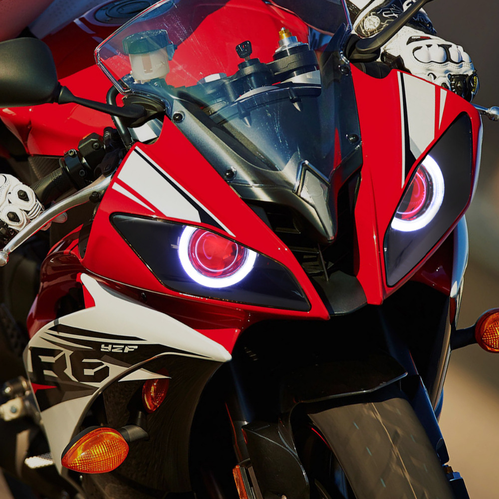 Ledowe Zarowki Devil Eyes w Soczewki 12V 24V RGB Part number oczy diabla soczewki