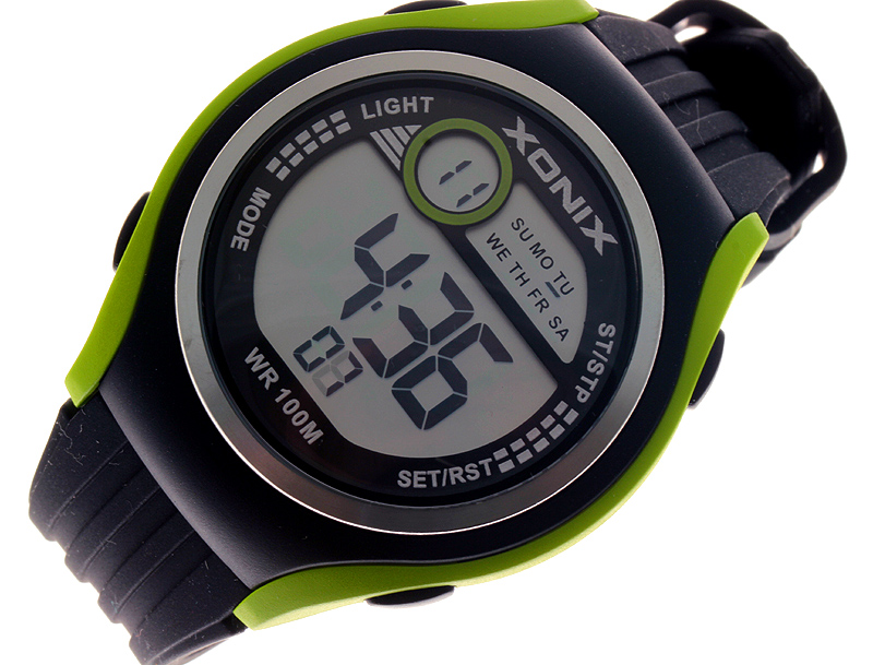 Sportovní hodinky Xonix No jsou dobře čitelné, pěkný dárek