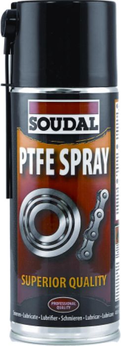 SOUDAL LÍTIOVÉ MAZIVO S TEFLÓNOM PTFE SPRAY 400 ML