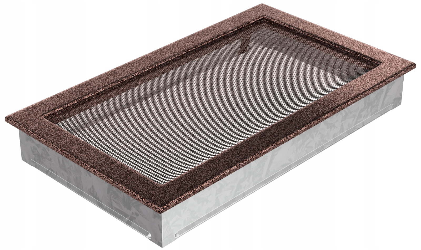 Ventilační mřížka do krbu 22x37 měděná