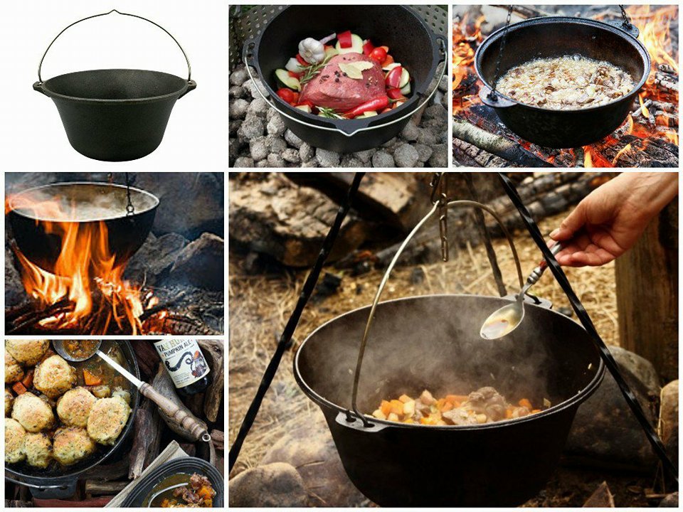 KOCIOŁEK WĘGIERSKI ŻELIWNY 8 L POKRYWKA Kod producenta kz8pz