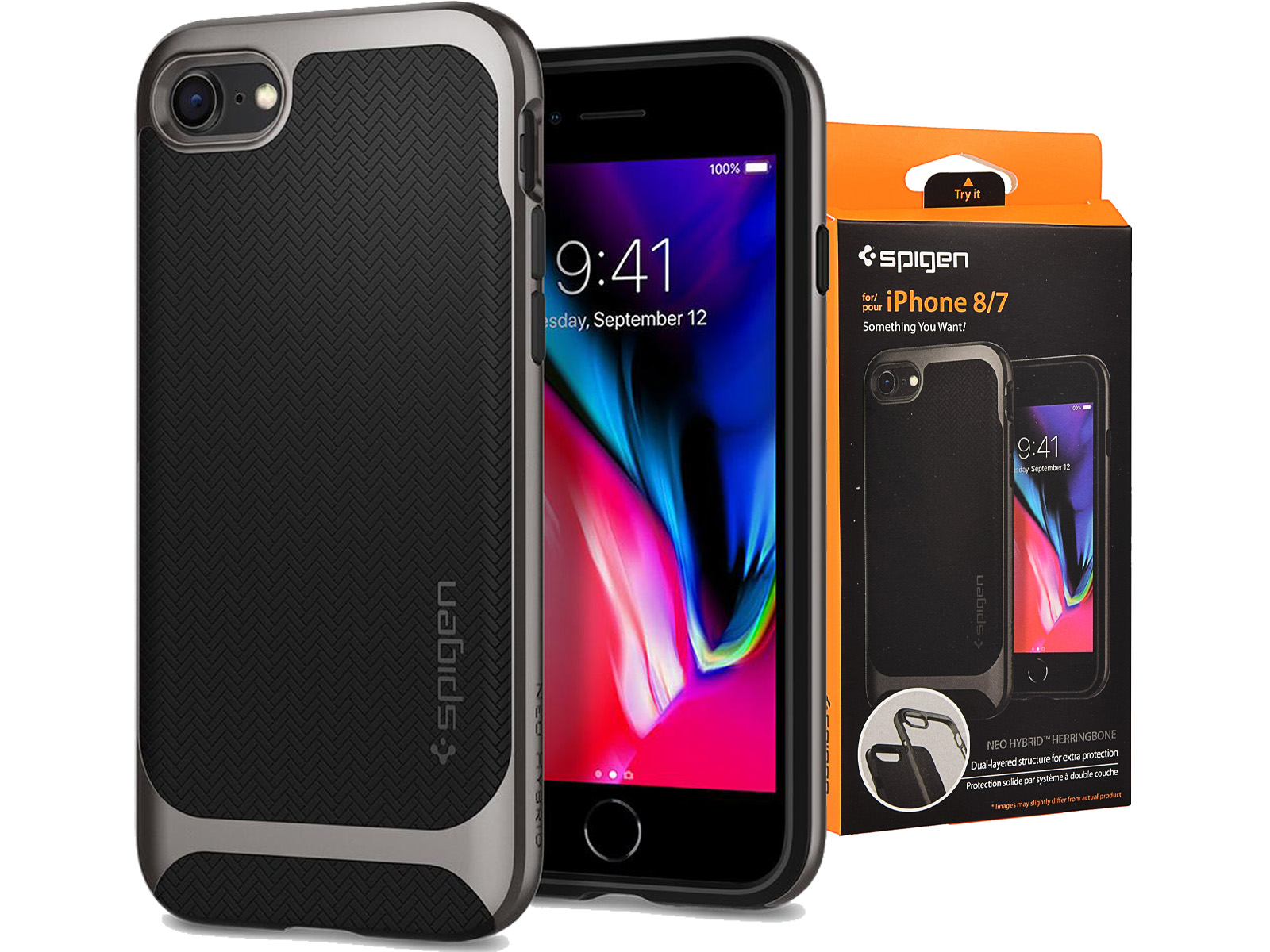 

Etui do iPhone 8/7, Spigen Neo Hybrid H, cover