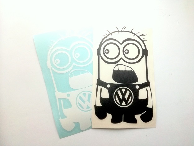 

Minionek Volkswagen Vw naklejka sticker Minions