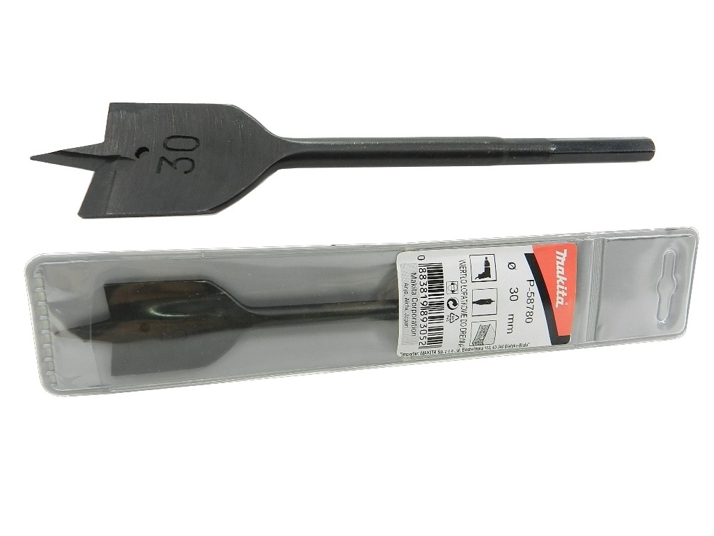 

Makita Wiertło Łopatkowe Do Drewna 6x150 P-58643