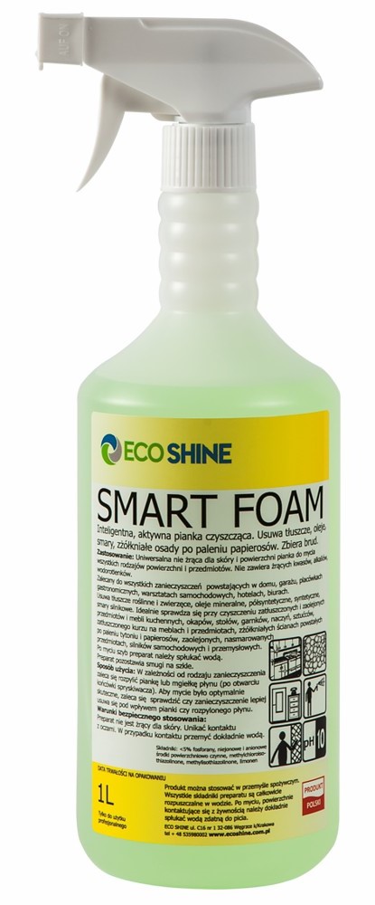 

Smart Foam uniwersalna Pianka Czyści Tłuszcz 1L !!