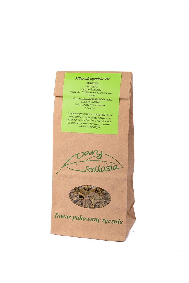 

Miłorząb liść Ginkgo Biloba 50g Dary Podlasia