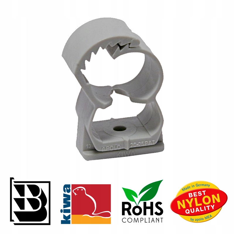 

Uchwyt Abt nylonowy do rurek instalcyjnych 20-25mm