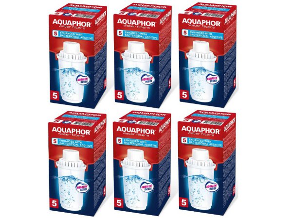 

Wkład filtr do wody Aquaphor B100-5 6szt na 12 mcy