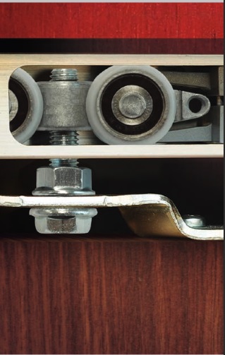 DRZWI PRZESUWNE SYSTEM PRZESUWNY CAŁY ZESTAW Szerokość drzwi 86 cm