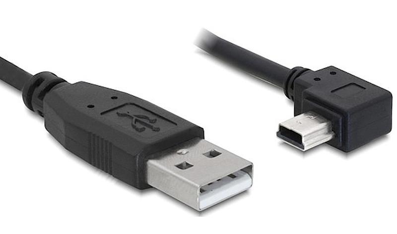 

Kabel Mini Usb Kątowy 90 Kamera Navi Auto Hdd 1.8m