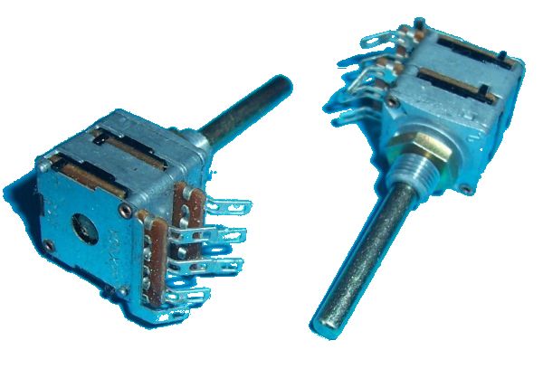 

Potencjometr Obrotowy 2x 10k liniowy