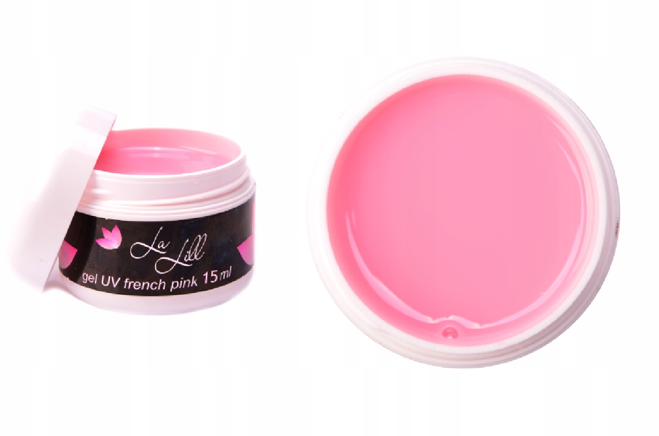 

Żel Uv jedofazowy 15ml french pink mleczny róż