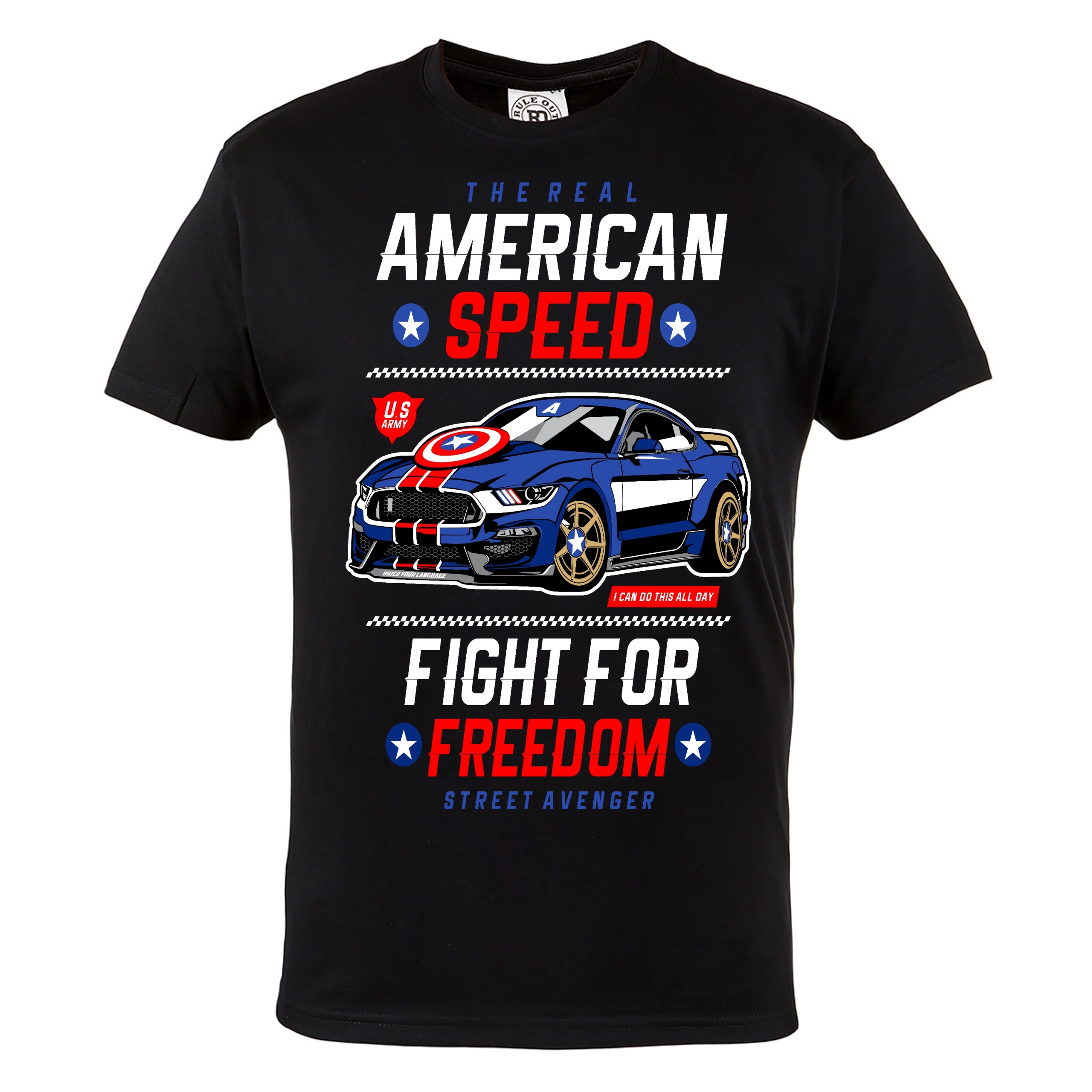 

Koszulka Motoryzacyjna Kapitan Ameryka Speed 159