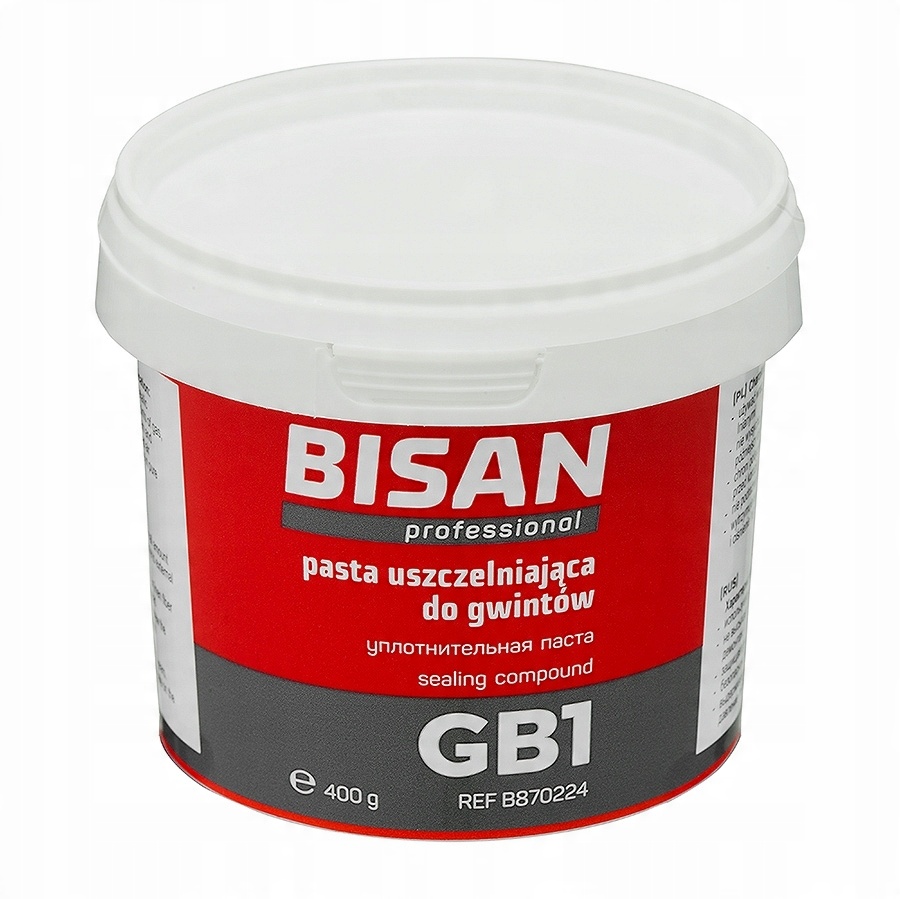 

Bisan Pasta Do Gwintów GB1 400 Gram NR1