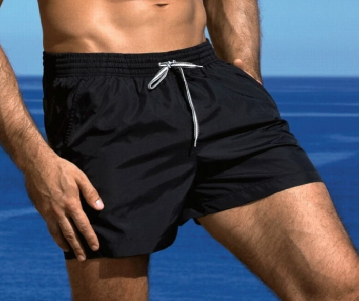 XXL CZARNE POLSKIE KĄPIELÓWKI SPODENKI szybkoschnące KĄPIELOWE PLAŻOWE 2XL Płeć mężczyzna