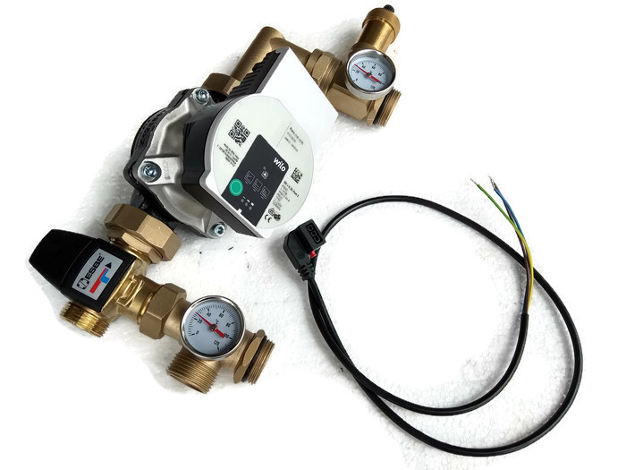 Rozdzielacz 4 obw z Grupą Pompową do Podłogówki Kod producenta RM-OP-4WA