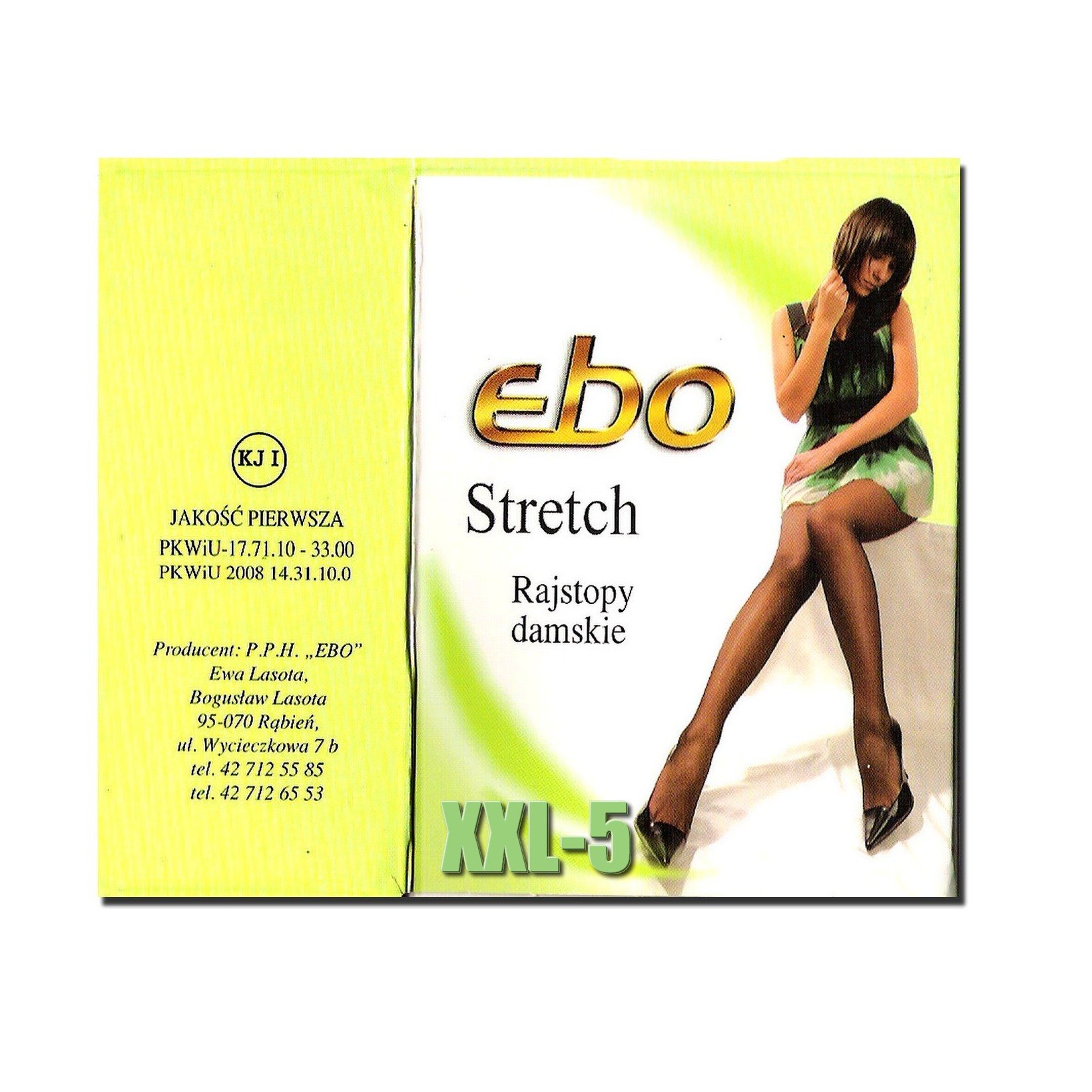

Ebo Rajstopy Stretch 17 den r.5 cienkie 16 kolorów