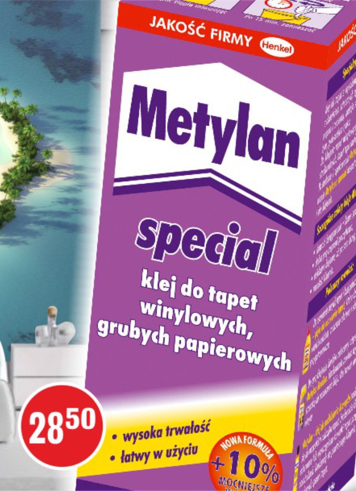 KLEJ DO TAPET WINYLOWYCH METYLAN SPECIAL Kod producenta KLEJ METYLAN