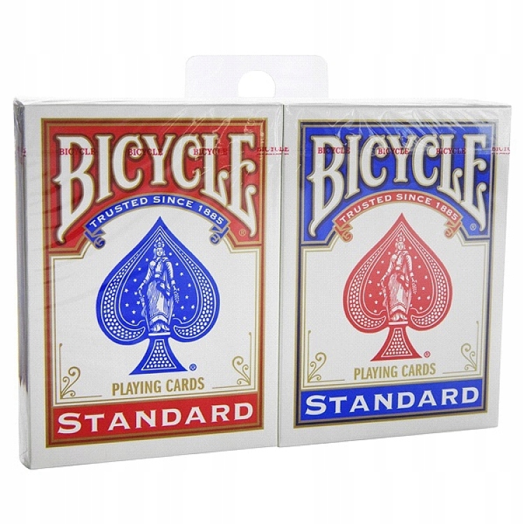 2 X KARTY TALIE DO GRY POKER BICYCLE STANDARD LUX EAN (GTIN) 0073854608081