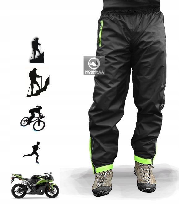 Przeciwdeszczowe WZMOCNIONE spodnie R-paco r.L/XL- Model R-Paco