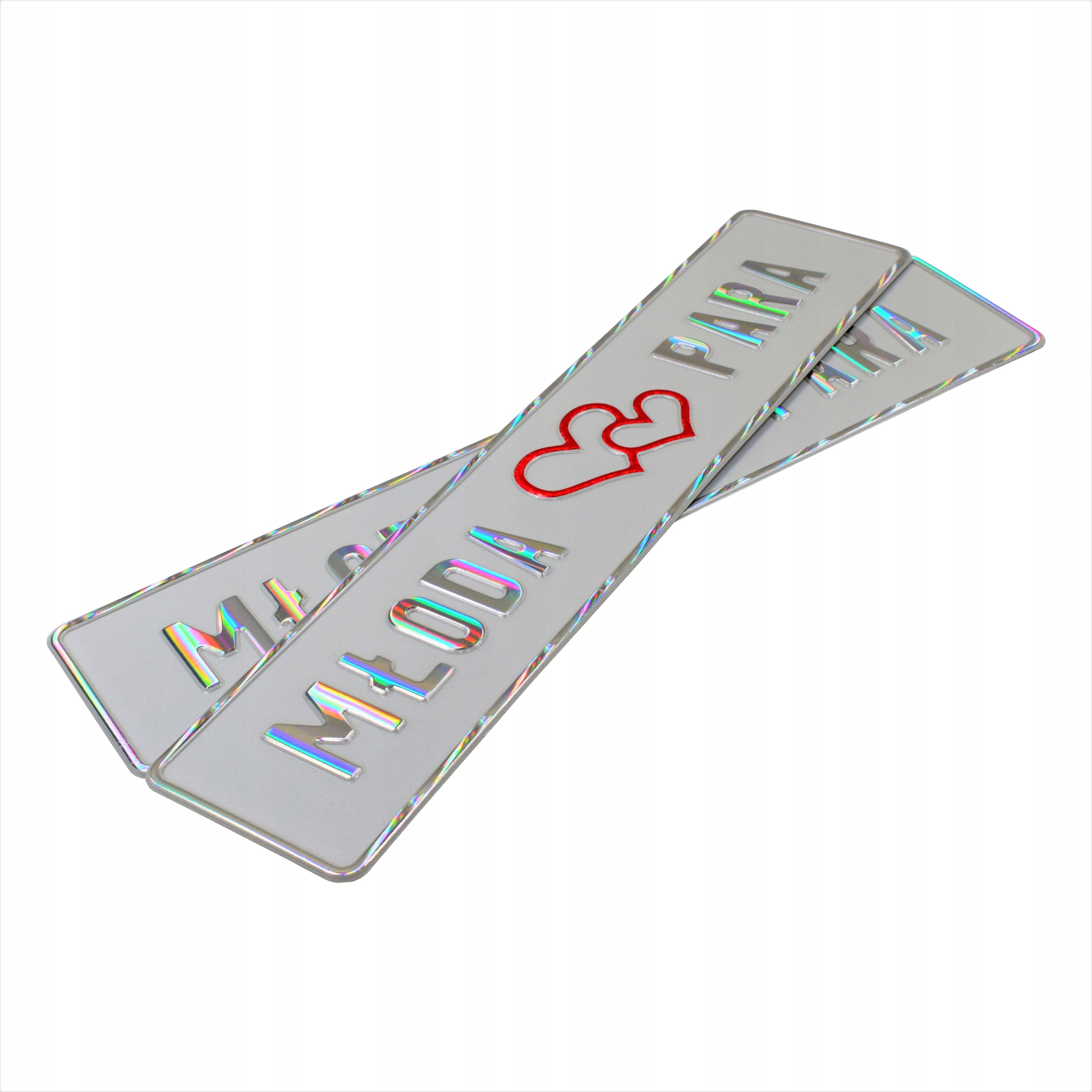 

Tablice ślubne, aluminiowe -2 szt