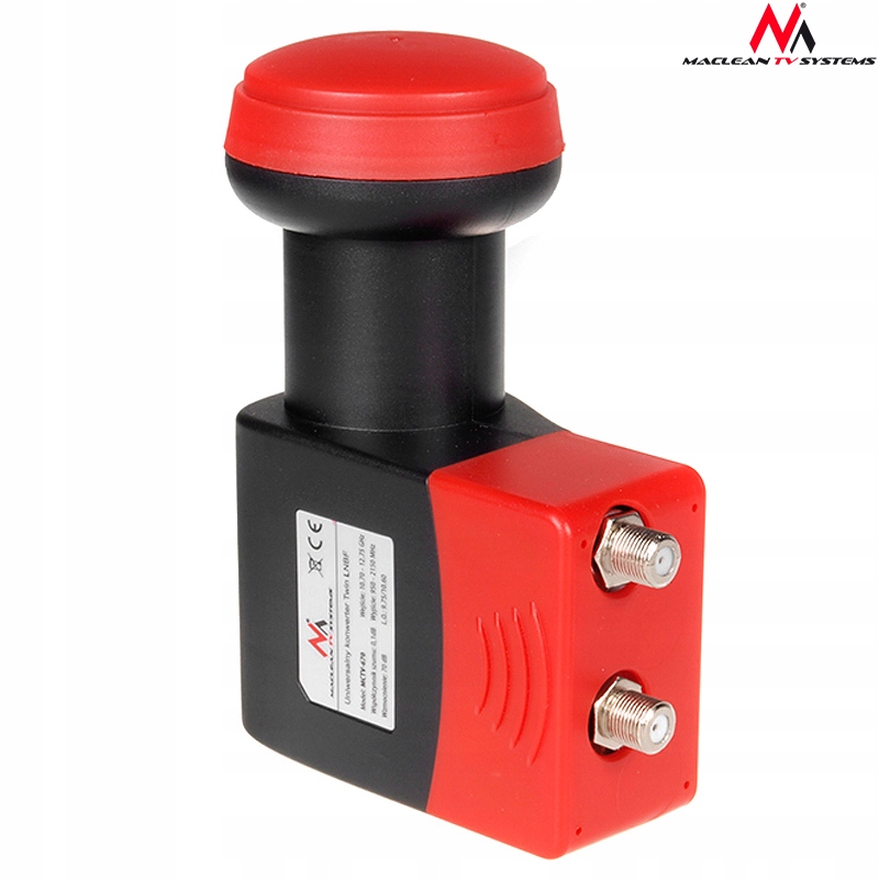 KONWERTER SAT TWIN KONWENTER FULL HD 4K NC+ POLSAT Stan opakowania oryginalne