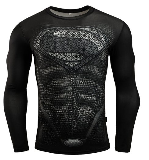 Koszulka Termoaktywna ALTER EGO SUPERMAN M Rękaw długi rękaw