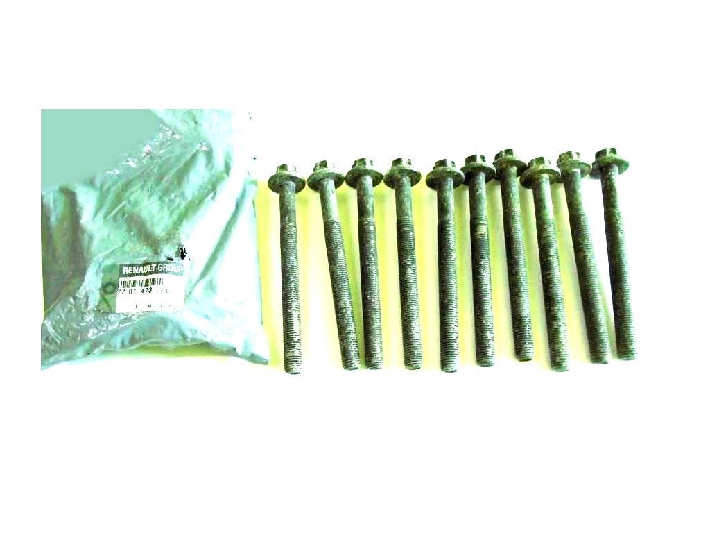 7701473571 - Болты головки 2.0 2.2 2.3 2.5 DCI Renault Оригинал