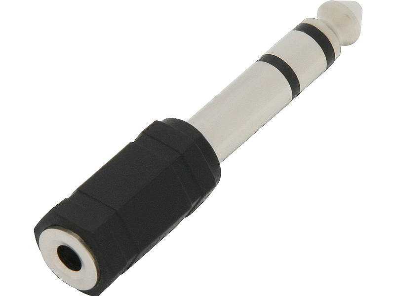 

Adapter wtyk Jack 6,3 Stereo/ gniazdo 3,5 FV(0766)
