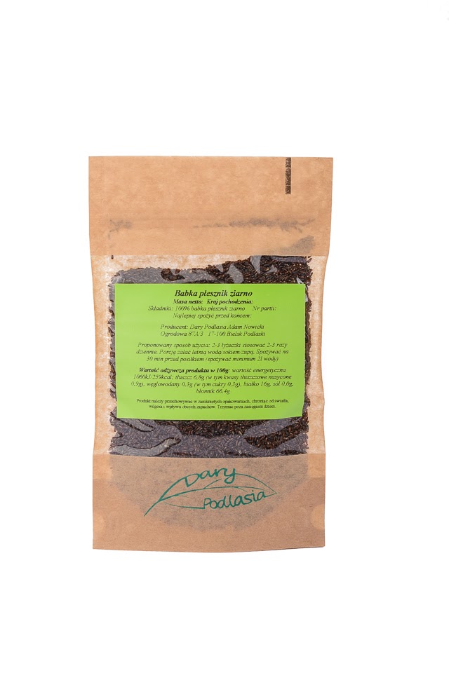 

Babka płesznik nasiona polskie -50g- Dary Podlasia