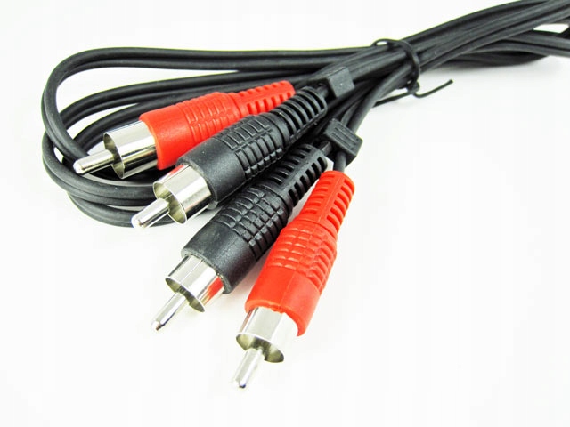 

kabel przewód 2x rca chinch cinch 3,0m