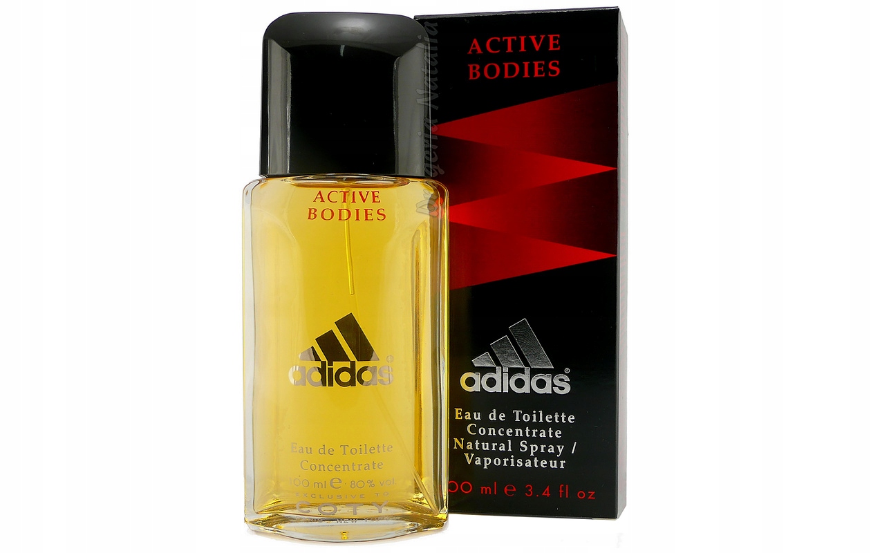 Adidas Active Bodies EDT 100 ml Perfumy męskie Kod producenta 4004775312005
