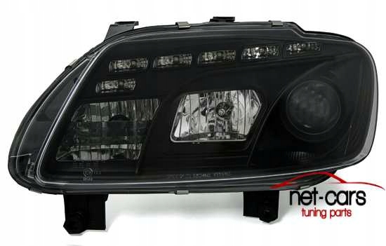 LAMPY REFLEKTORY PRZEDNIE VW TOURAN 1T DAYLINE LED Strona zabudowy lewe + prawe