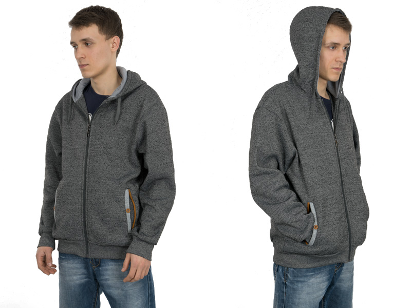 

Bluza Męska Rozsuwana z Kapturem 2011 XL antracyt