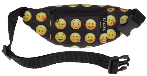 Saszetka nerka Emoji dla dziecka Emotki Full Print Waga produktu z opakowaniem jednostkowym 0.5 kg