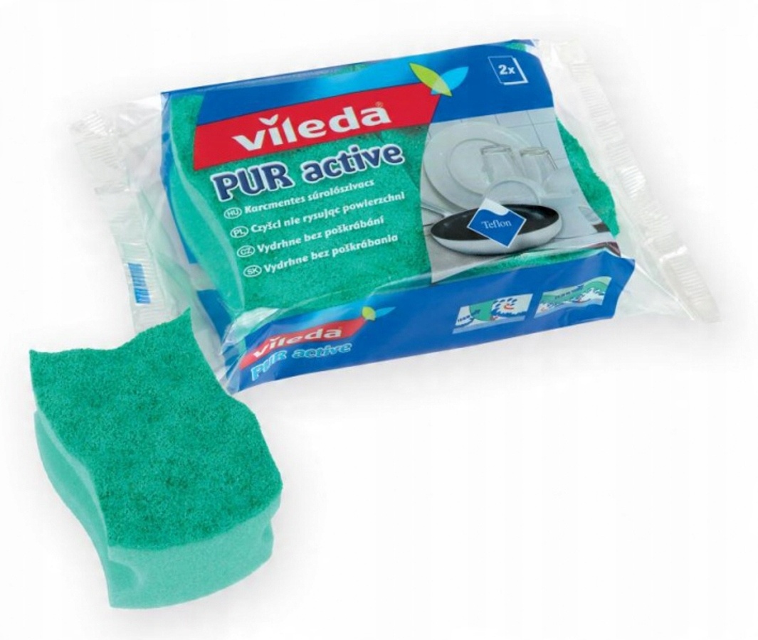 

2x Zmywak profilowany do garnków Vileda Pur Active