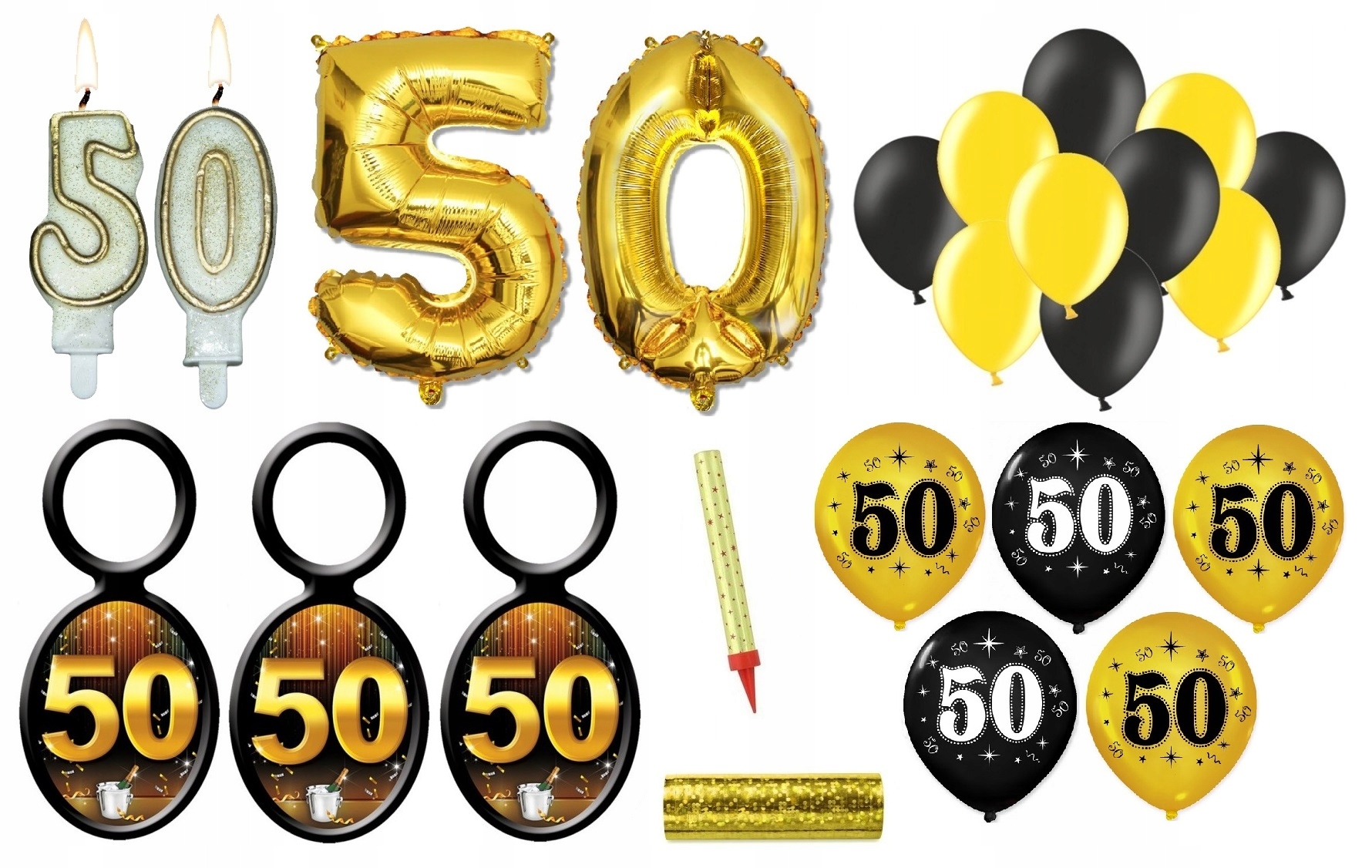 Купить 50-летие украшения 50-летие свечи воздушные шары: отзывы, фото и ...