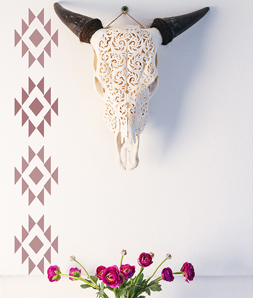 Aztec - szablon malarski border Kod producenta aztec