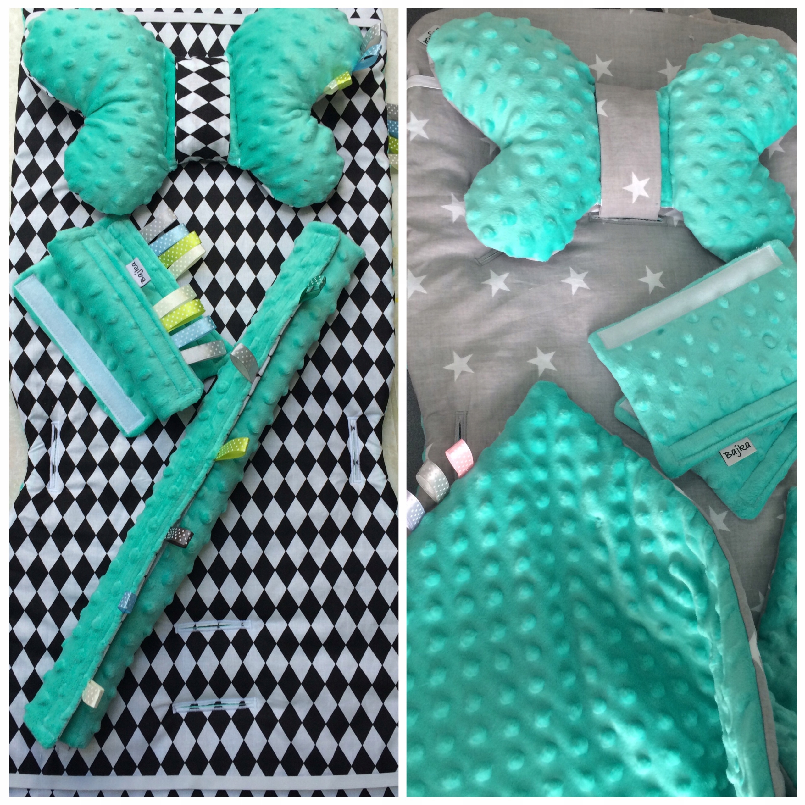 Zestaw 5 el. wkładka 85 kocyk zimowy gruby minky Kod producenta 016