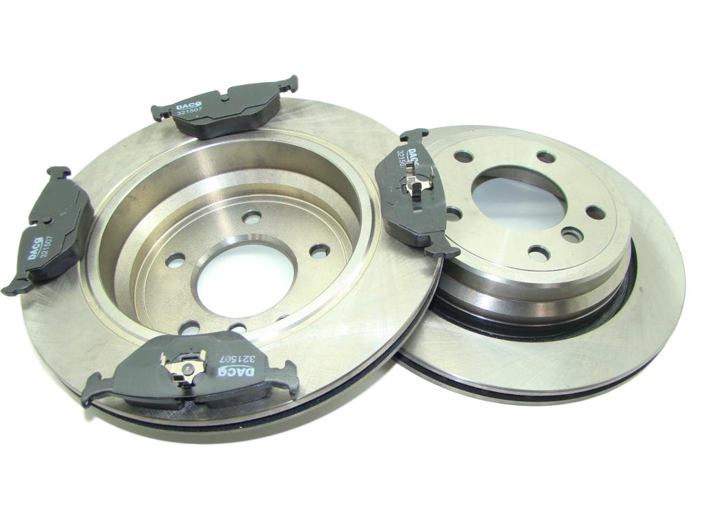 

=tarcze x2 Klocki Tył Bmw 5 E39 298x20mm Wentyl=