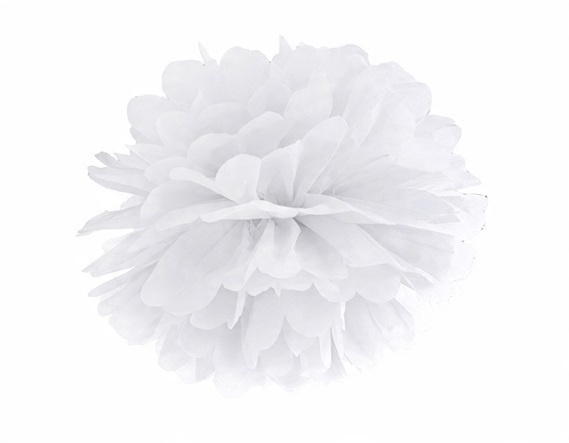 

Pompony bibułowe kula z bibuły pompon 23kol 35cm